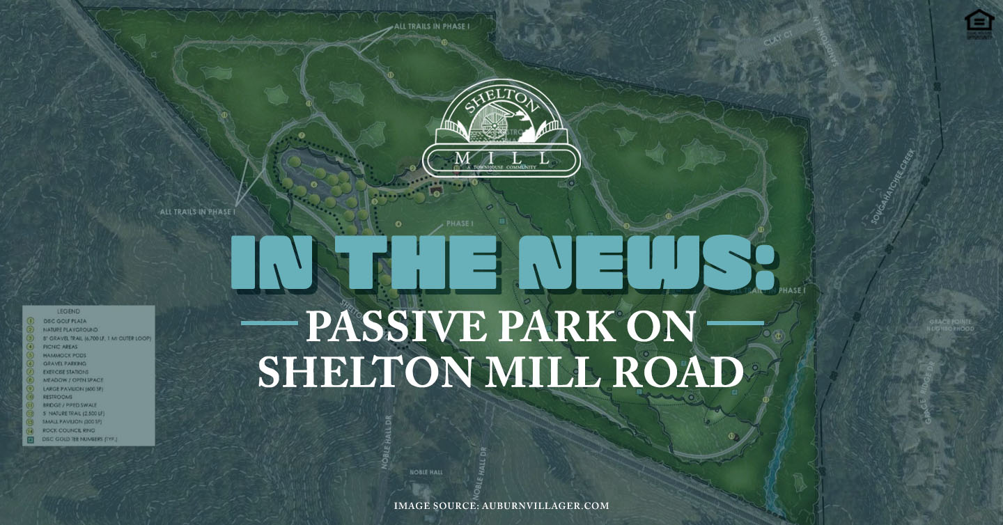 passive park on Shelton Mill Road