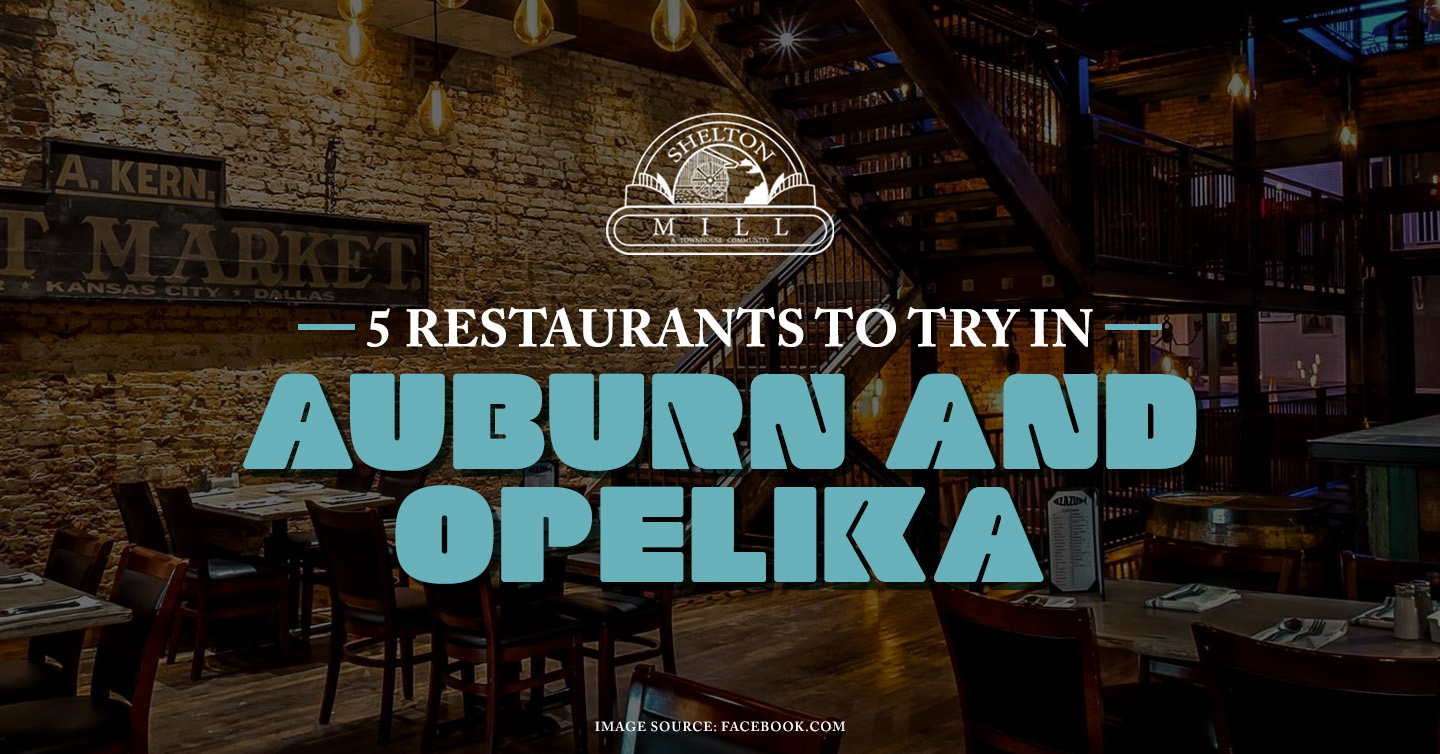 Restaurants to Try in Auburn and Opelika