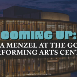 Idina Menzel at the Gogue Performing Arts Center